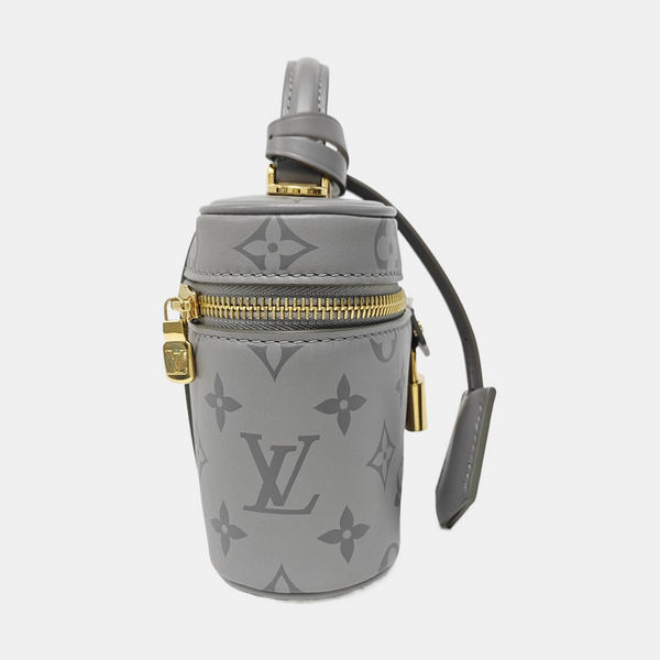 Vanity Chain Pouch PM Monogram Calfskin Gray