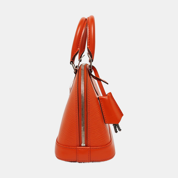 Authenticated pre-owned ALMA BB Epi Orange - Shoulder Bag at Looply