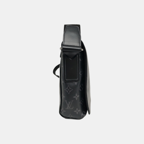 DISTRICT PM Monogram Coated Canvas Black