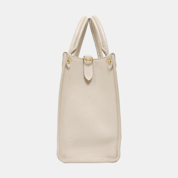 LOCK & GO Calfskin White
