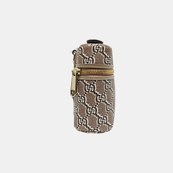 Authenticated pre-owned Ophidia Super Mini Monogram Coated Canvas Grey - Shoulder Bag at Looply