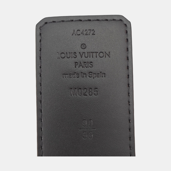 Coated Canvas Belt Gray