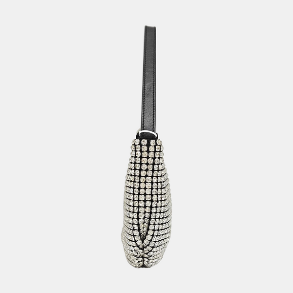Lab-Grown Diamond Top Handle Bag Silver