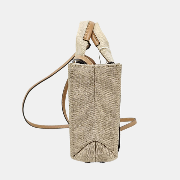 Woody Mini Fabric Beige