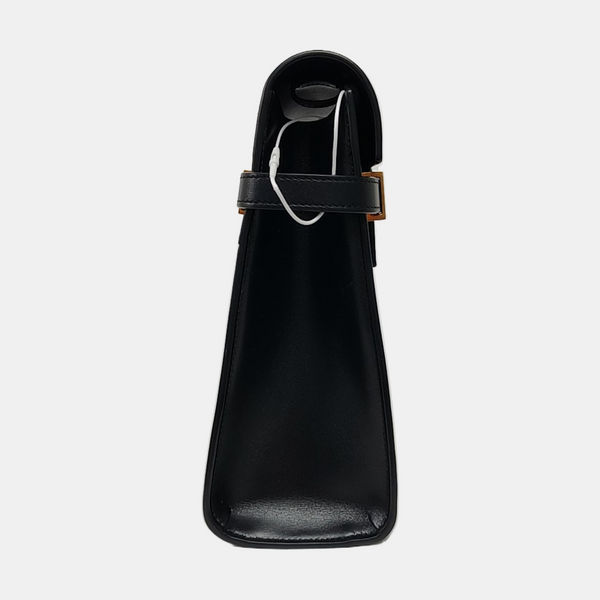 MANHATTAN Medium Calfskin Black