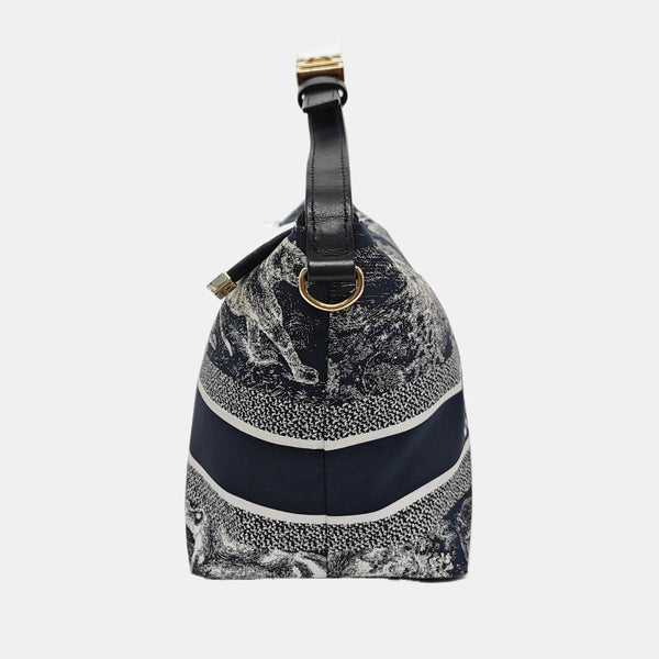 Diortravel Nomad Medium Fabric Blue