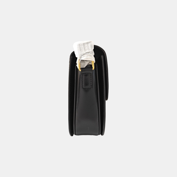 TRIOMPHE Medium Calfskin Black