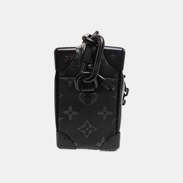 SOFT TRUNK Mini Monogram Coated Canvas Black