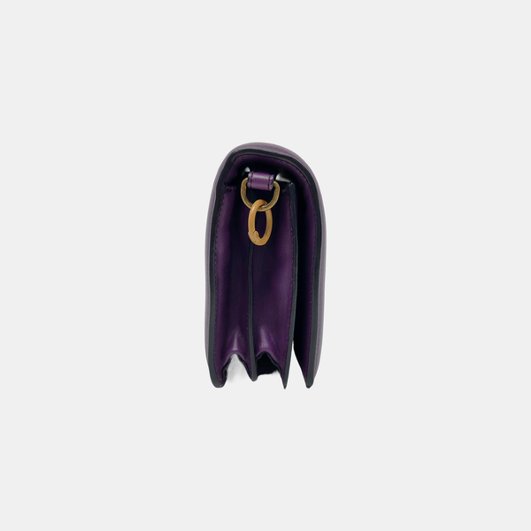 Olimpia Knot Lambskin Purple