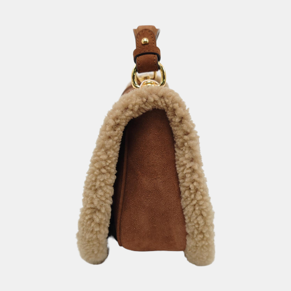 Blondie Small Suede Brown