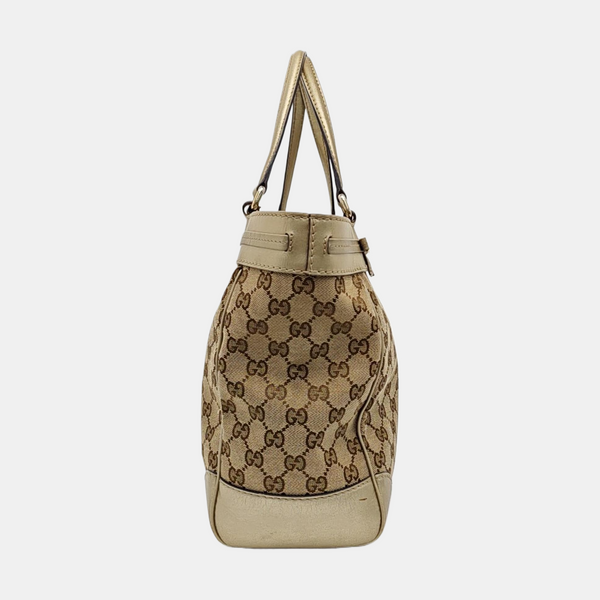 Mayfair Monogram Canvas Beige