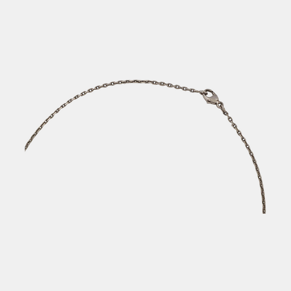 Pop H Metal Silver Necklace