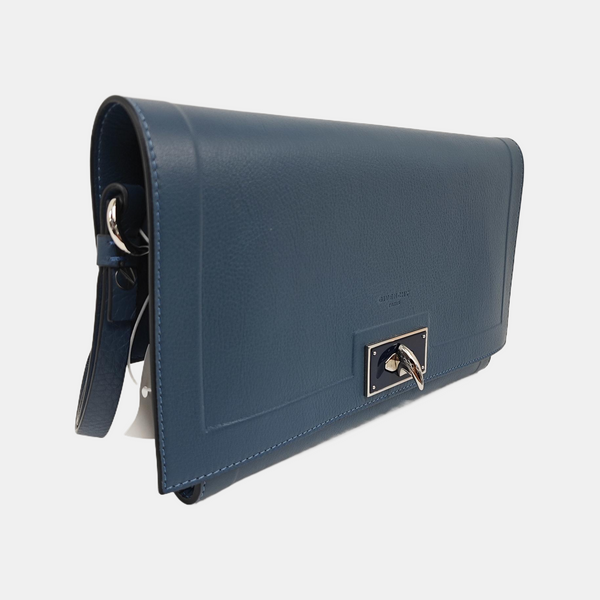 Calfskin Clutch Blue