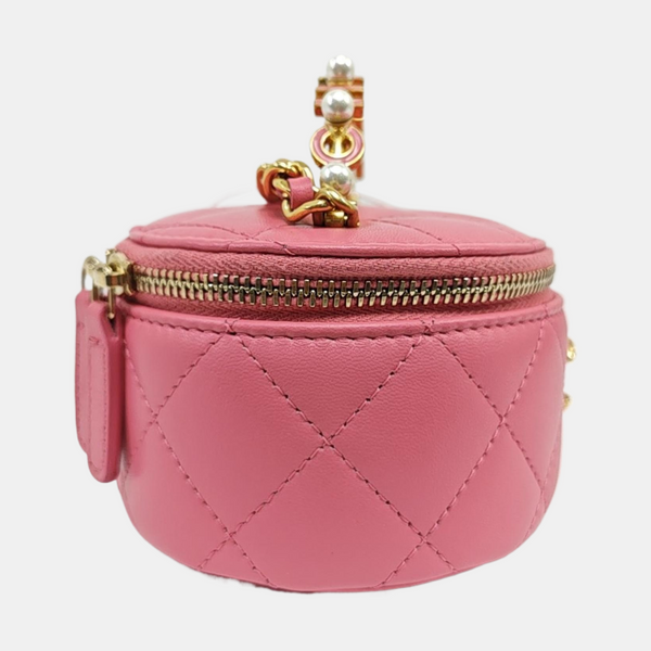 Quilted Lambskin Pink