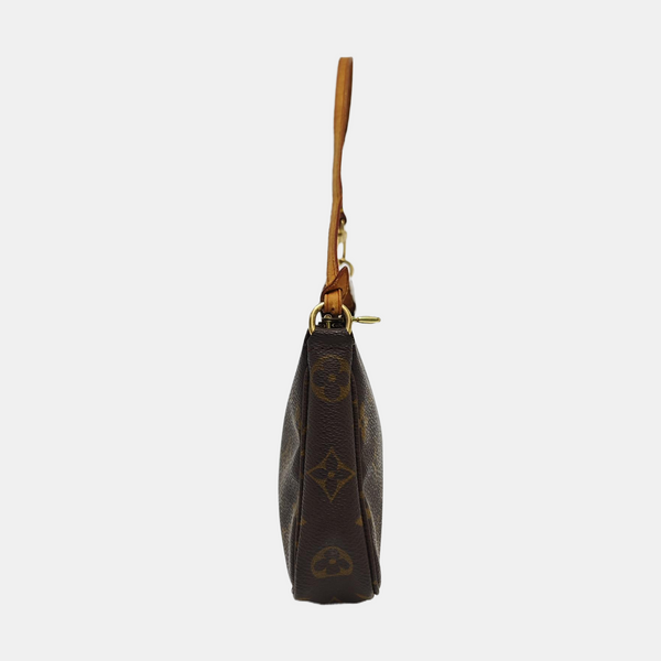 ACCESSOIRES Monogram Coated Canvas Brown