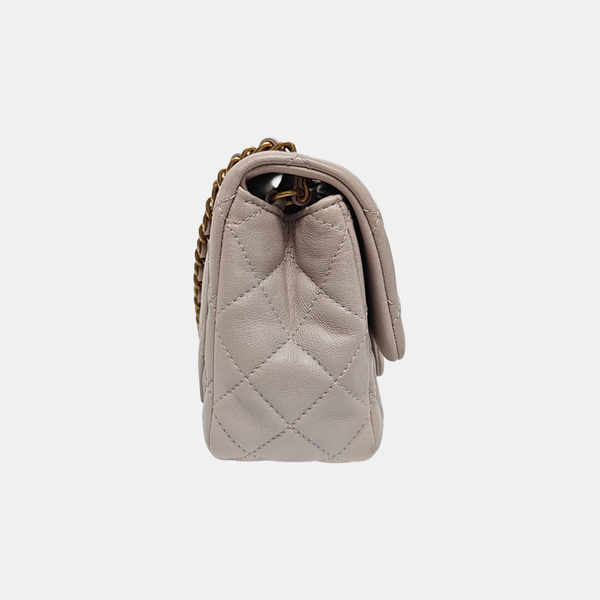 CLASSIC FLAP Mini Quilted Lambskin Pink