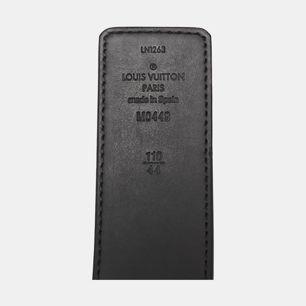 Coated Canvas Belt Black