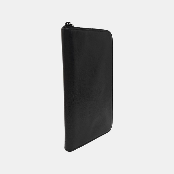 Saffiano Calfskin Wallet Black
