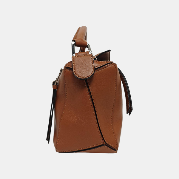 Puzzle Small Calfskin Brown