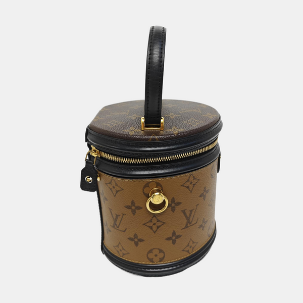 CANNES PM Monogram Coated Canvas Brown
