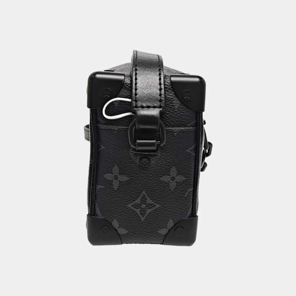 SOFT TRUNK Mini Monogram Coated Canvas Black