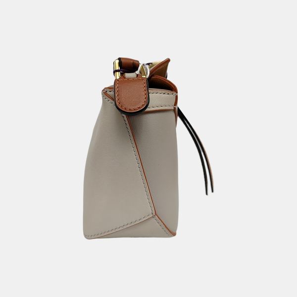 Puzzle Mini Calfskin Multicolor