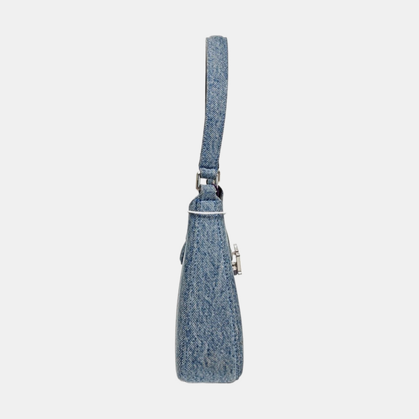 Denim Shoulder Bag Blue
