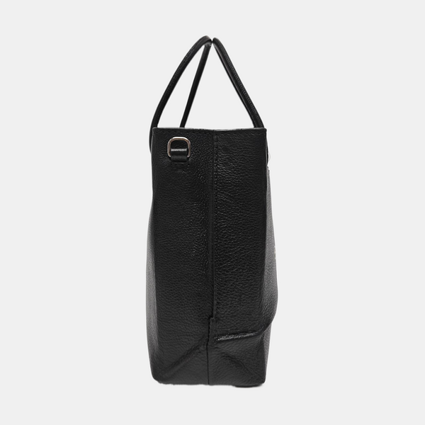 Shopping Bag Large Calfskin Black