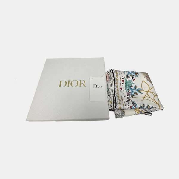 Mulberry Silk Silk Scarf White