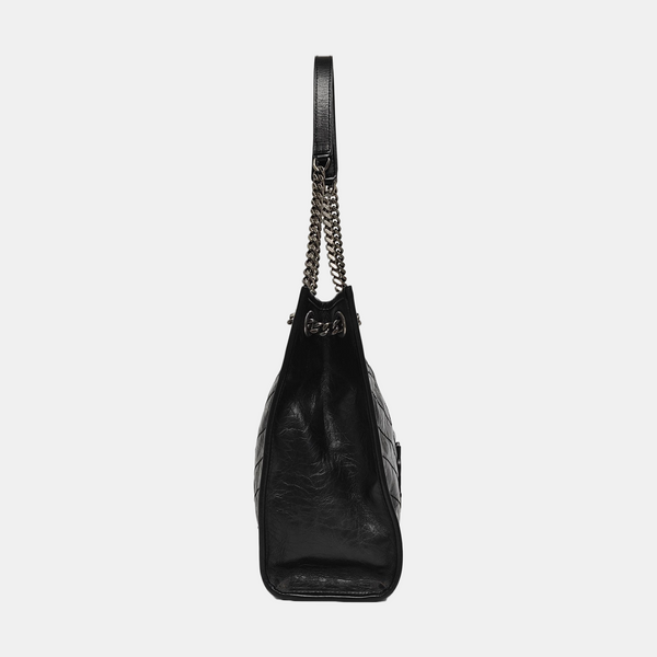 NIKI Medium Quilted Calfskin Black