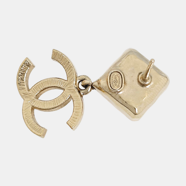 Metal Gold Stud Earrings
