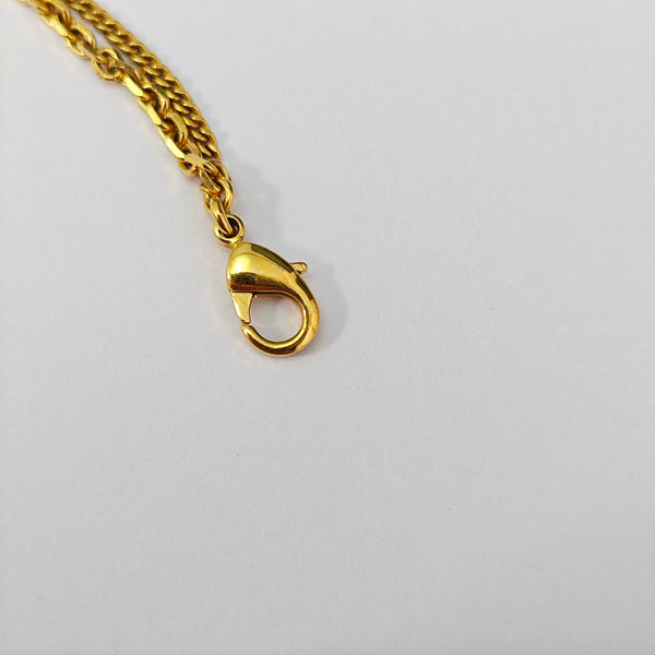 Petit CD Metal Gold Bracelet