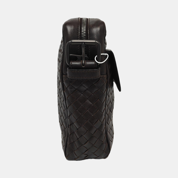 Calfskin Shoulder Bag Brown