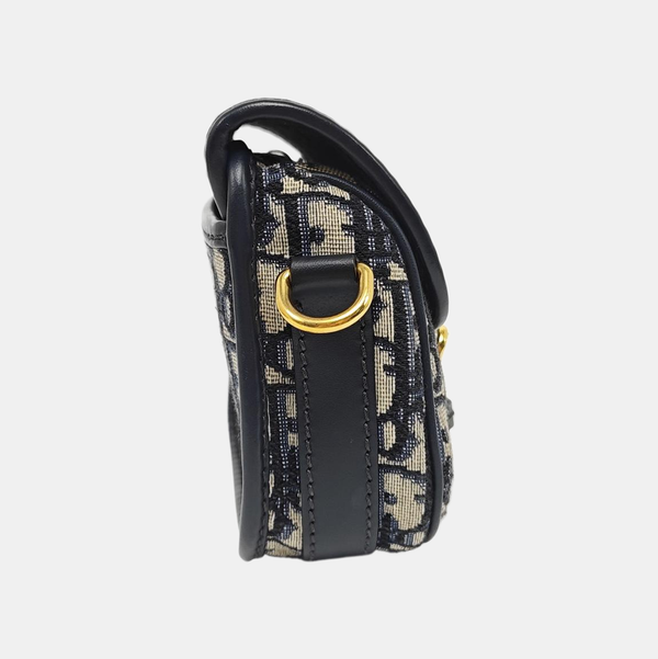 Bobby Small Oblique Canvas Blue