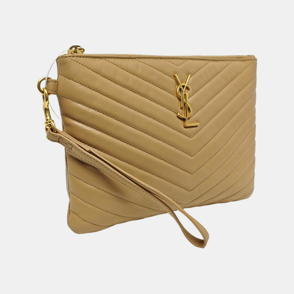 MONOGRAM Quilted Calfskin Brown