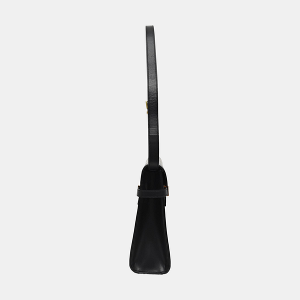 MANHATTAN Medium Calfskin Black