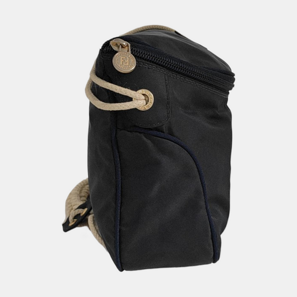 Nylon Crossbody Bag Blue
