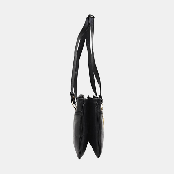 Arli Large Calfskin Black