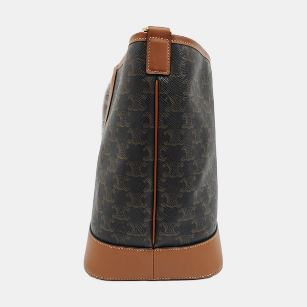TRIOMPHE CANVAS Medium Coated Canvas Brown