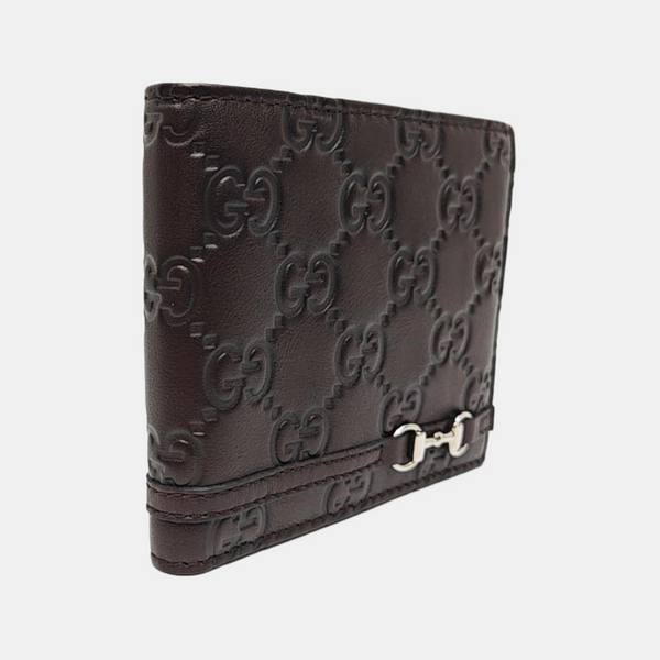 Signature Monogram Calfskin Brown
