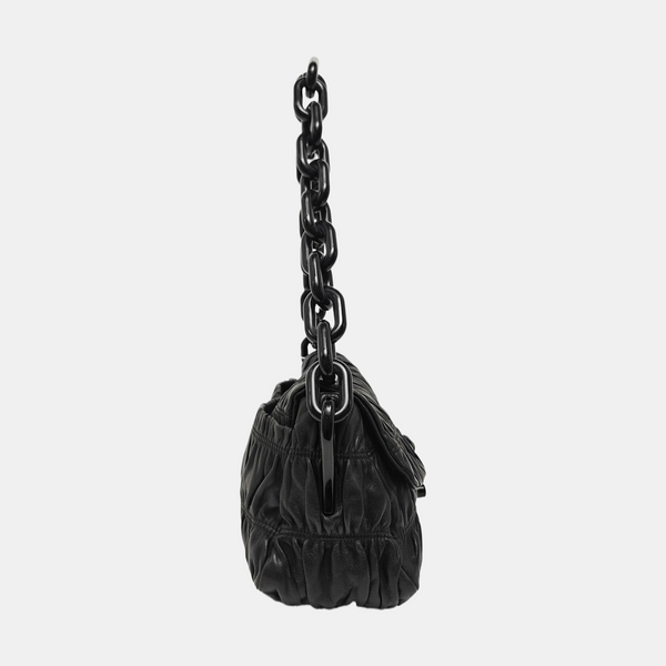 Gaufre Quilted Lambskin Black