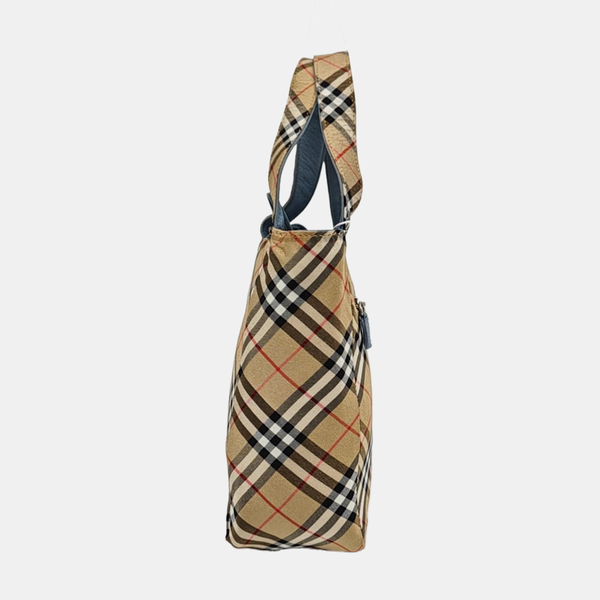 Canvas Bucket Bag Beige
