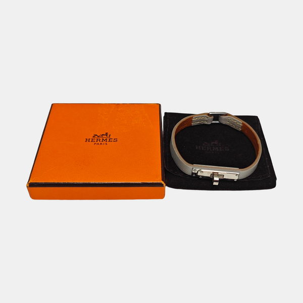 Micro Kelly Metal Gray Bracelet