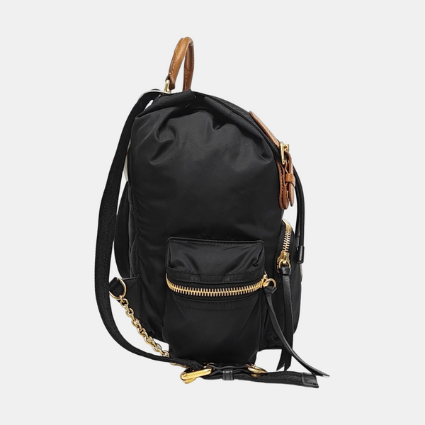 The Rucksack Medium Nylon Black