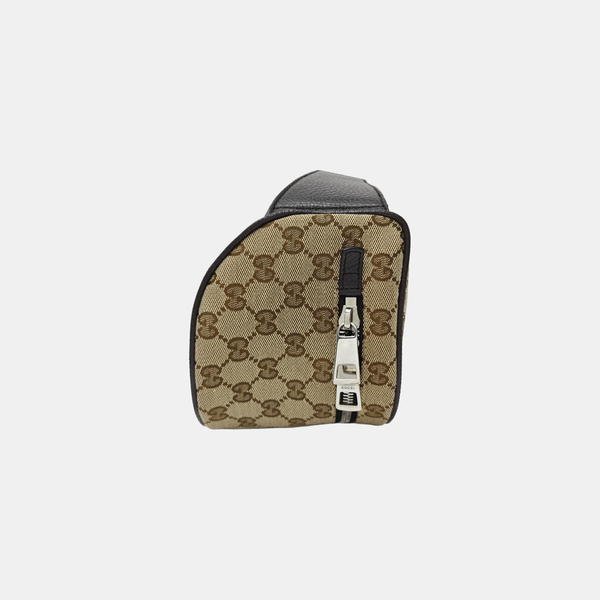 Monogram Canvas Shoulder Bag Beige