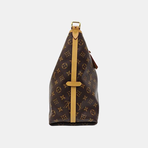 CARRYALL MM Monogram Coated Canvas Brown