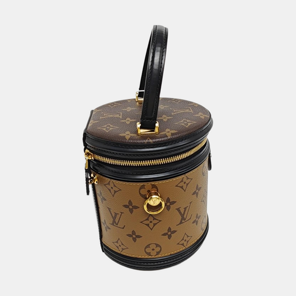 CANNES PM Monogram Coated Canvas Brown