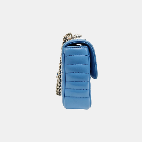 Diagramme Quilted Calfskin Blue