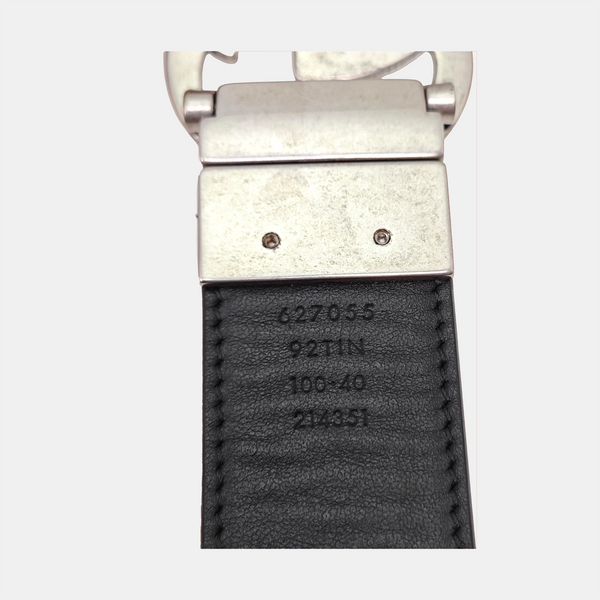 Leather Belt Beige