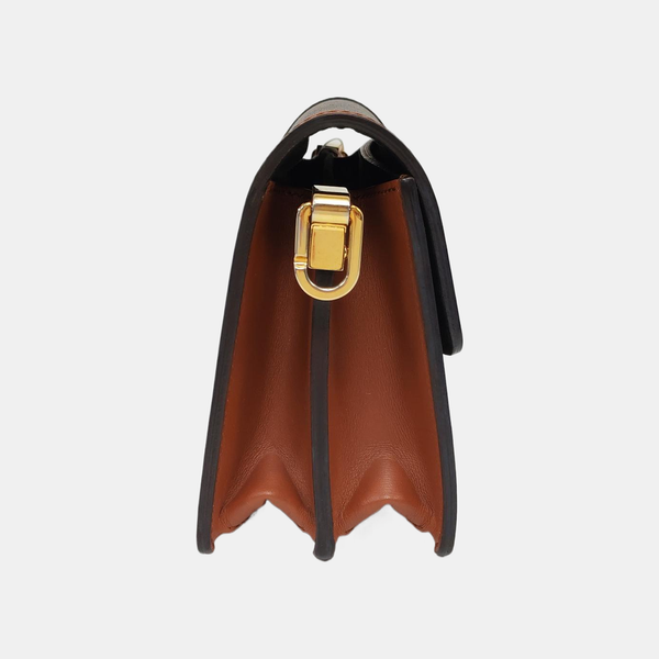 DAUPHINE Mini Monogram Coated Canvas Brown